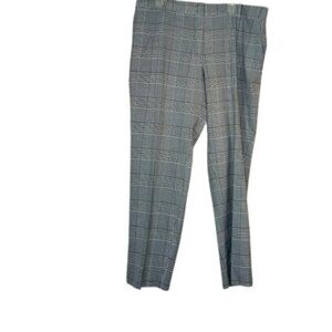 NDSTRY by ICO Womens Jordan Pants in Glen Plaid 16 New